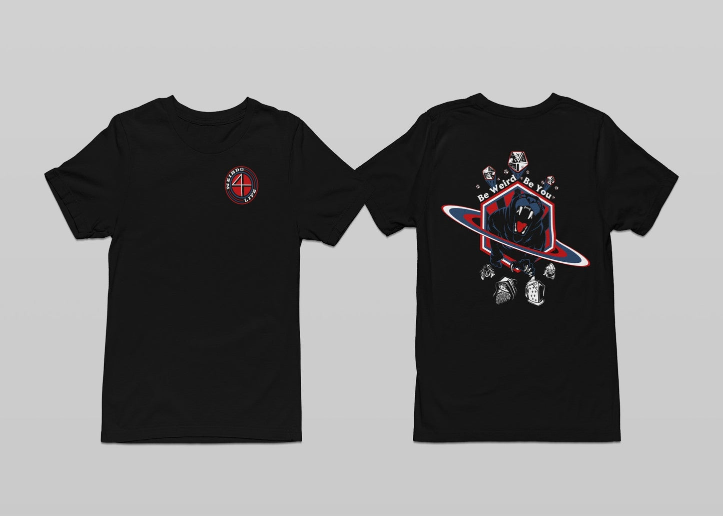 Fantasy Gaming T-shirt - Weirdo 4 Life T-Shirt Weirdo4Life