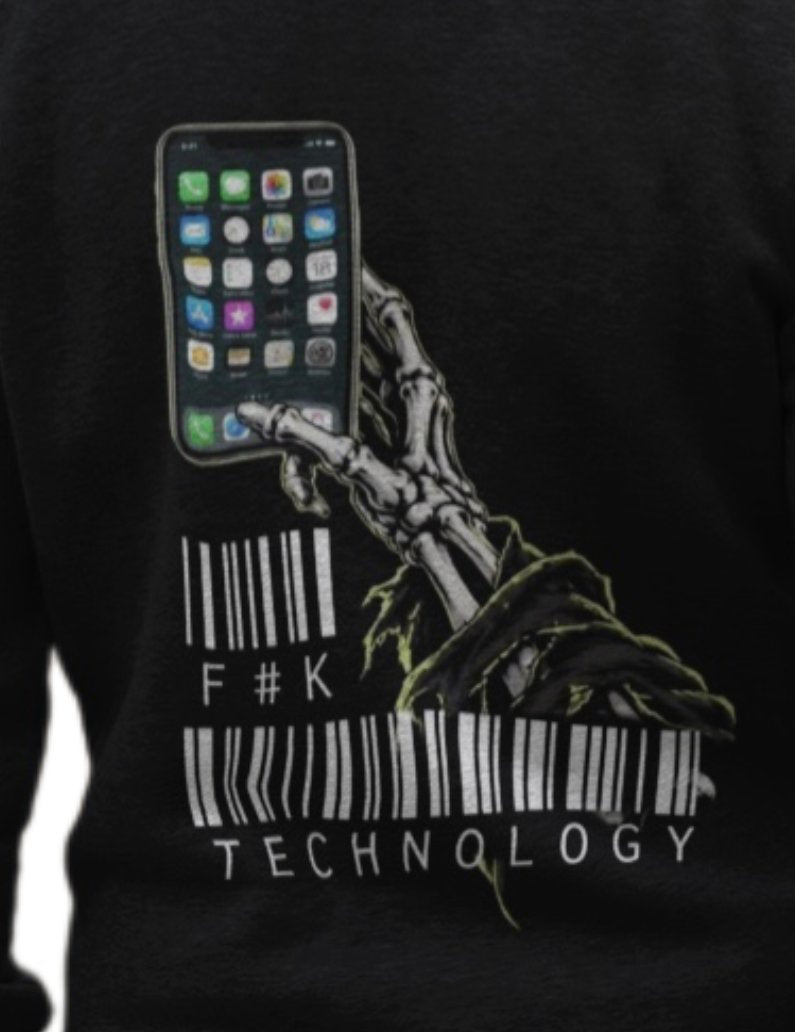F#K Technology Hoodie Hoodie Weirdo4Life
