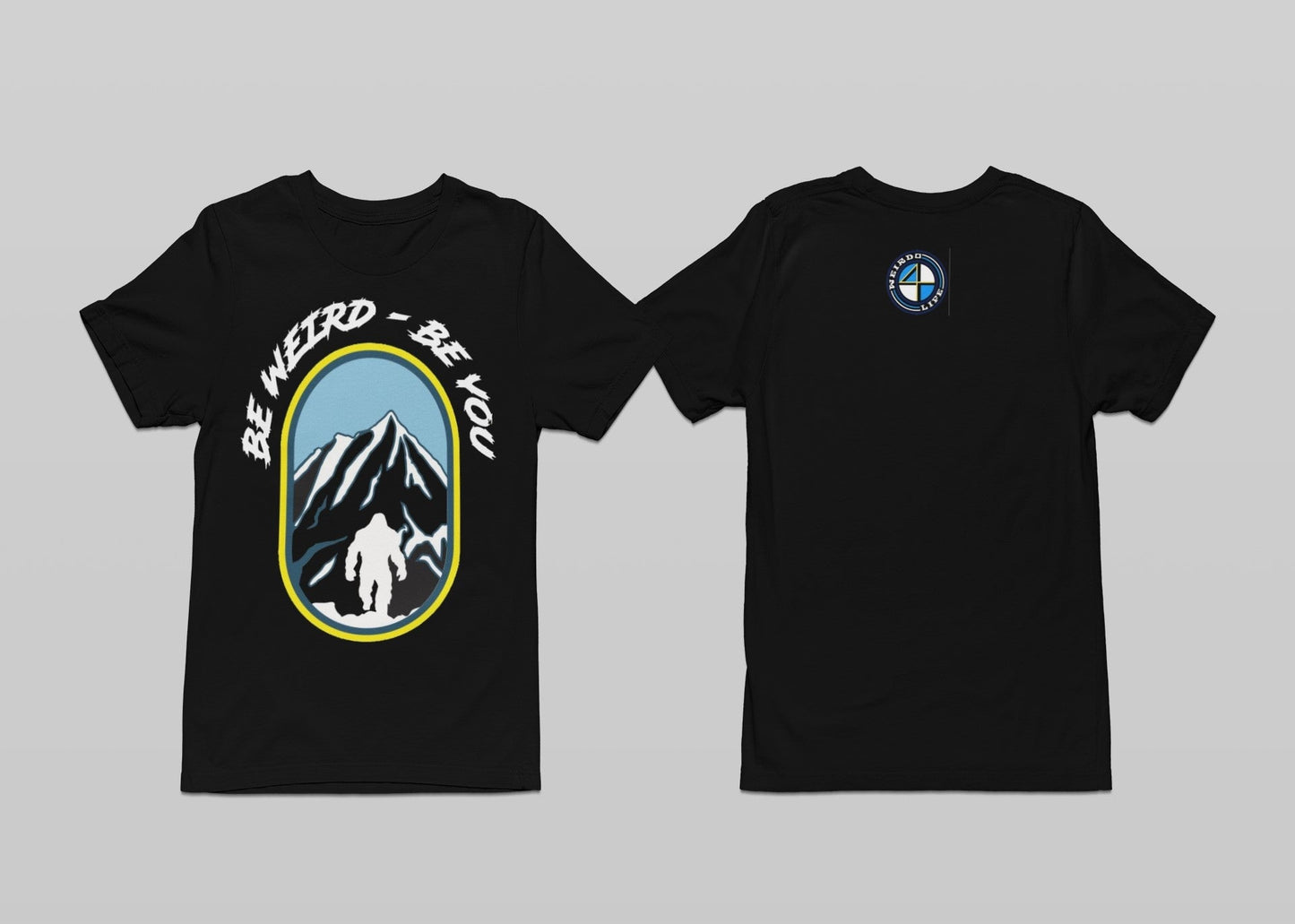 Yeti T-shirt - Weirdo 4 Life T-Shirt Weirdo4Life Small Black