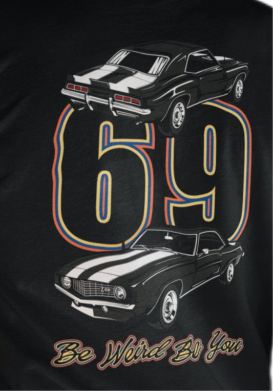 69 Camaro T-shirt T-Shirt Weirdo4Life 