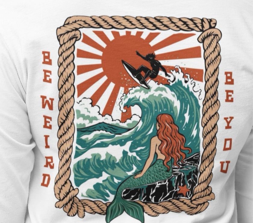 Surfers & Sirens Long Sleeve T-shirt