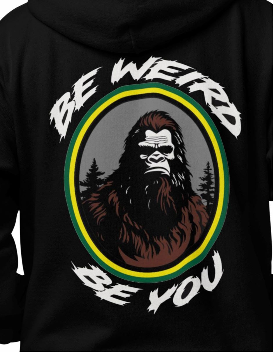 Bigfoot Hoodie Hoodie Weirdo4Life 
