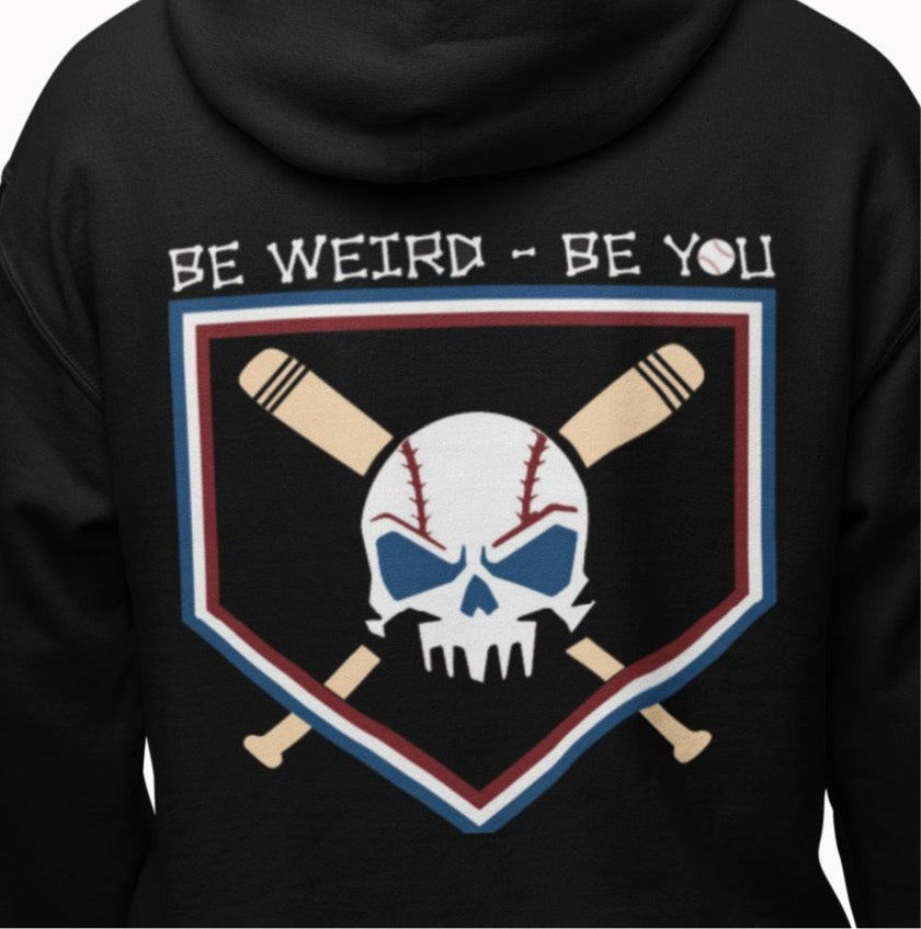 Baseball Skull Hoodie