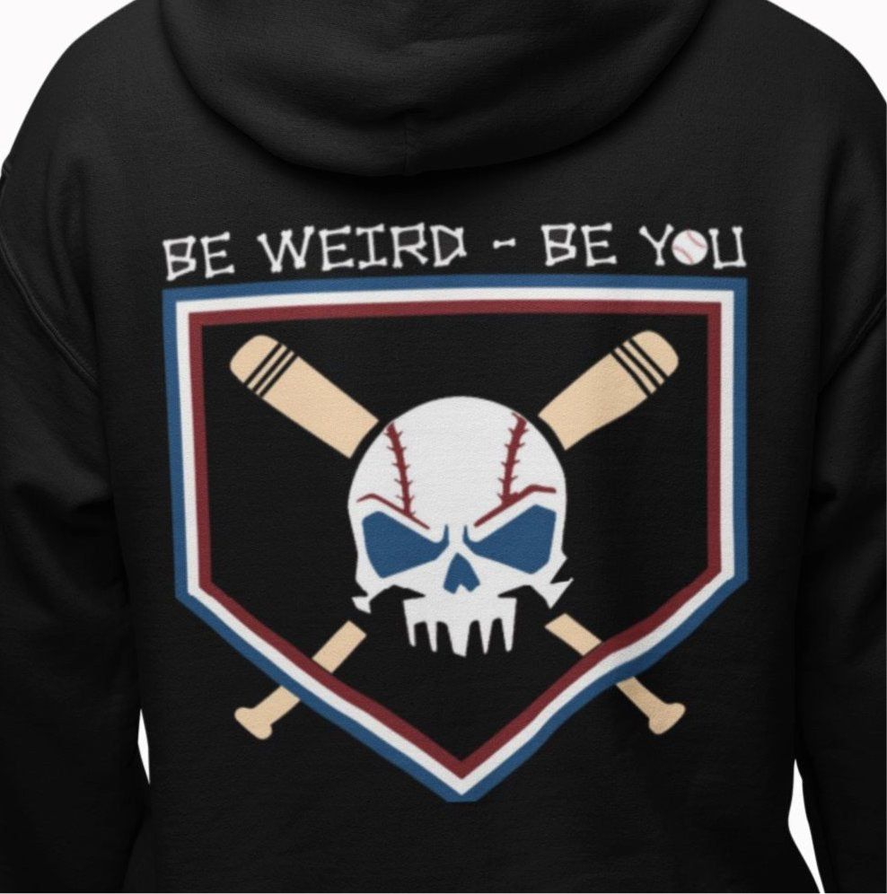 Baseball Skull Hoodie
