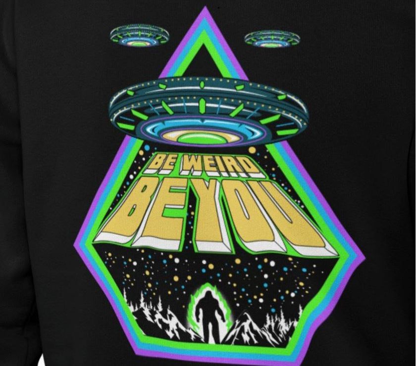 Alien Hoodie Hoodie Weirdo4Life 