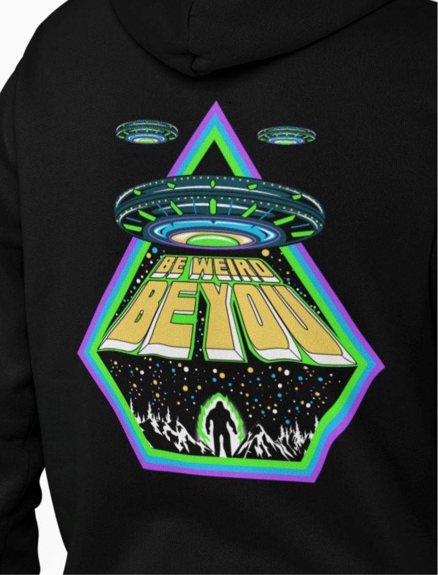 Alien Hoodie Hoodie Weirdo4Life 