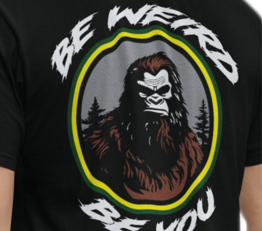 Bigfoot T-shirt T-Shirt Weirdo4Life 