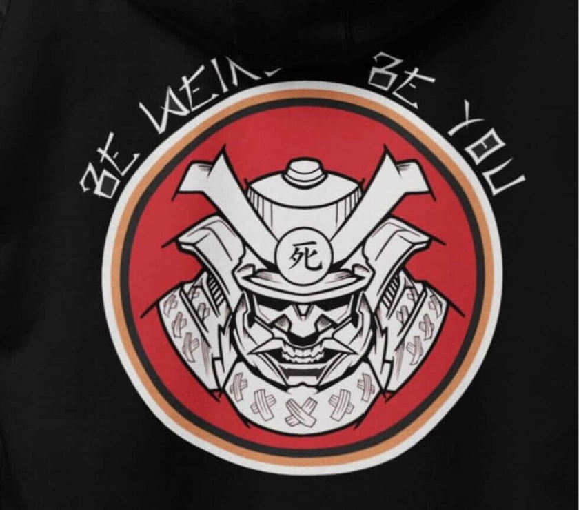 Samurai Hoodie Hoodie Weirdo4Life 