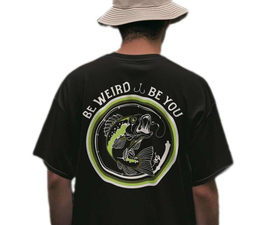 Bass Fishing T-shirt T-Shirt Weirdo4Life 