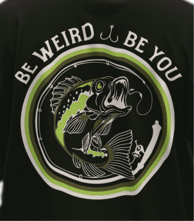 Bass Fishing T-shirt T-Shirt Weirdo4Life 
