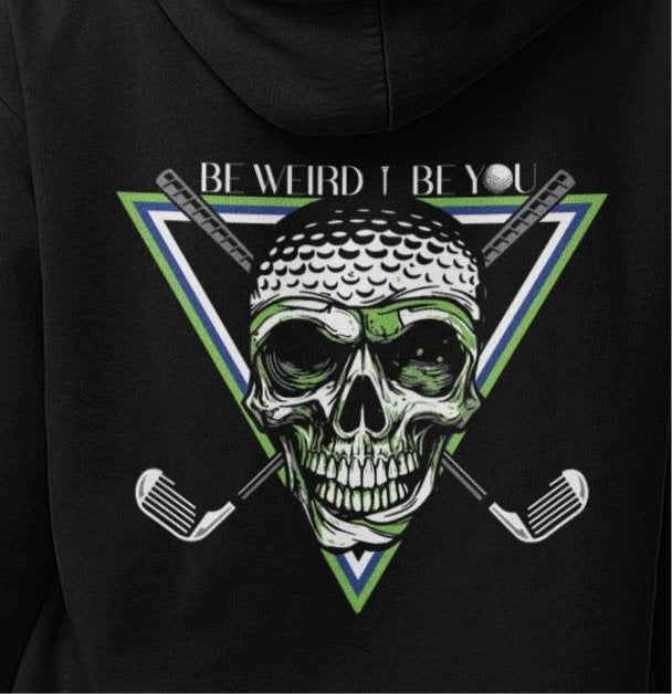 Golfing Skull Hoodie