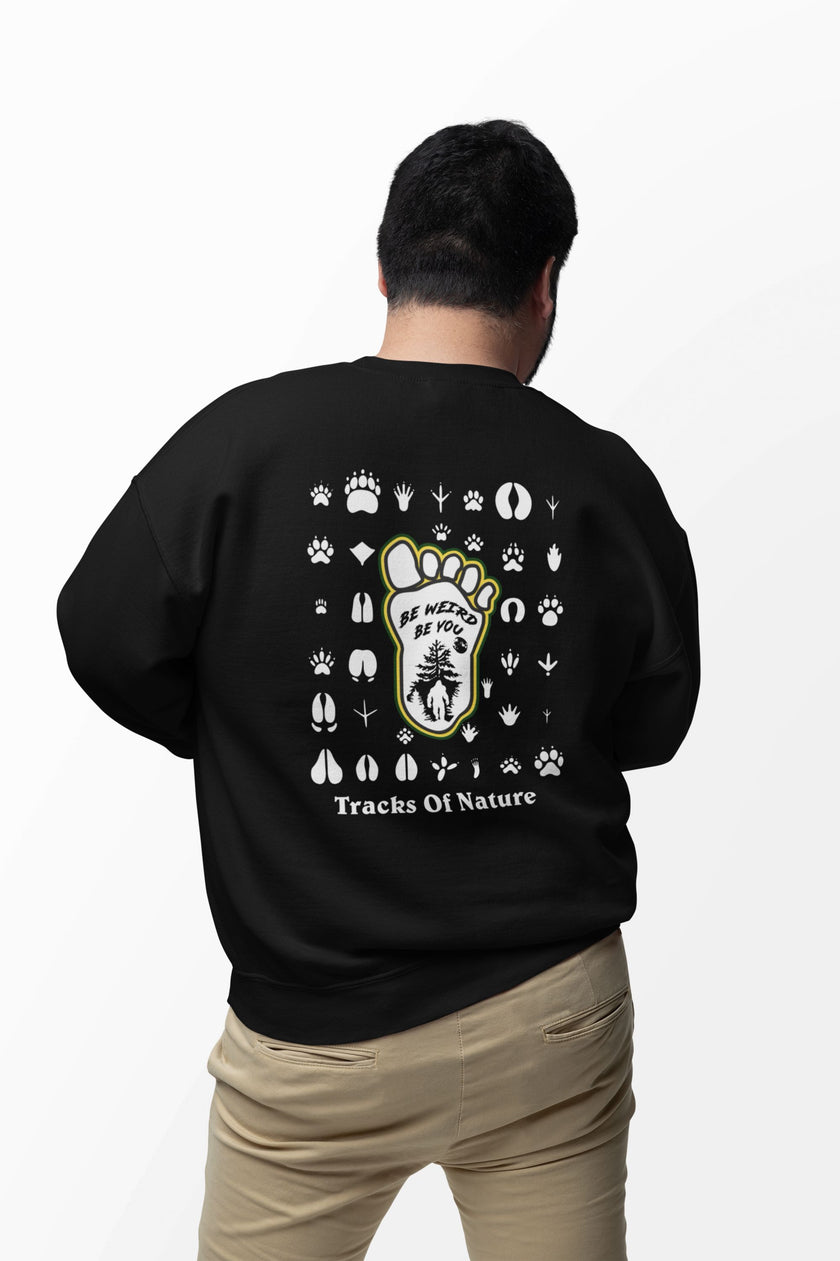 Bigfoot Tracks Hoodie Weirdo4Life 