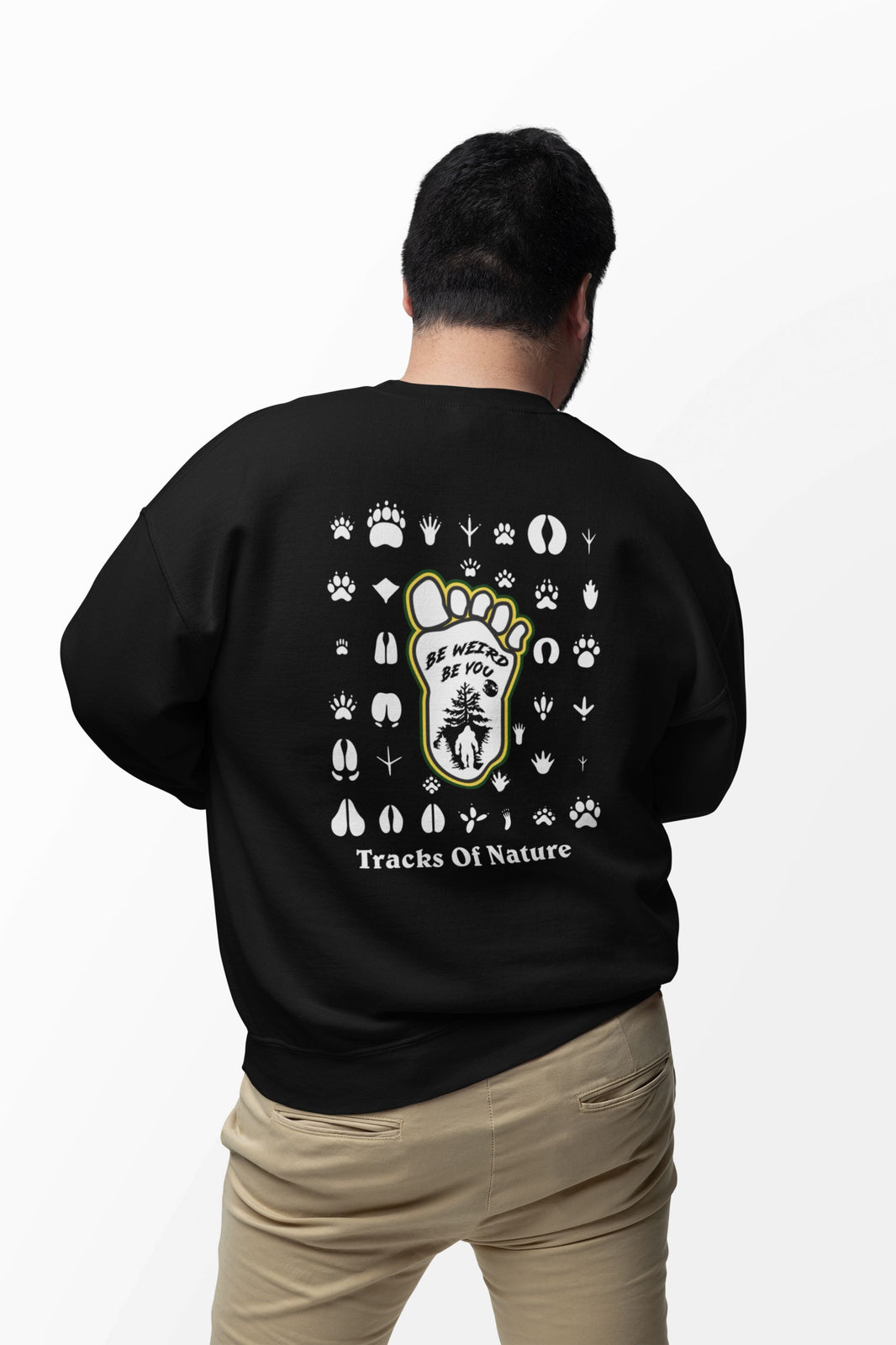 Bigfoot Tracks Hoodie Weirdo4Life 