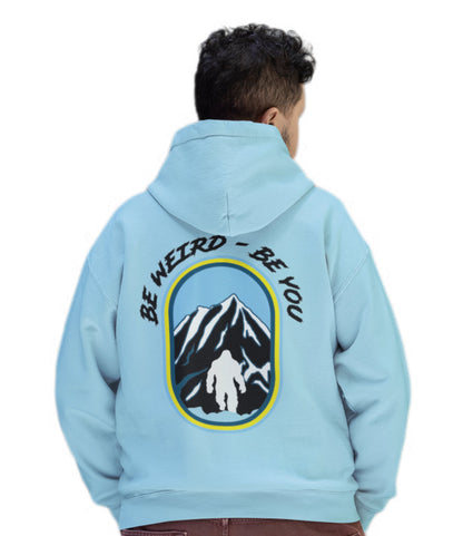 Mountaineering Yeti Hoodie Hoodie Weirdo4Life Light Blue Small 
