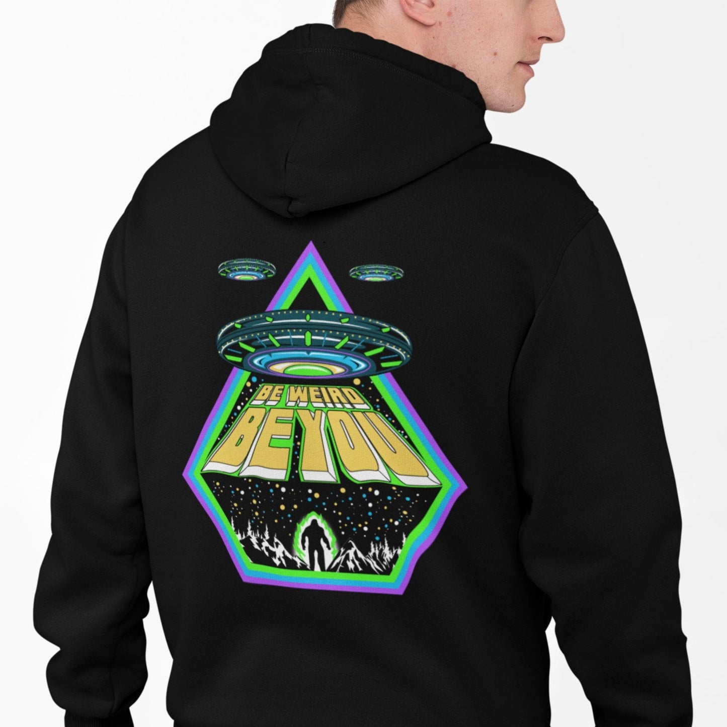 Bigfoot Alien Hoodie