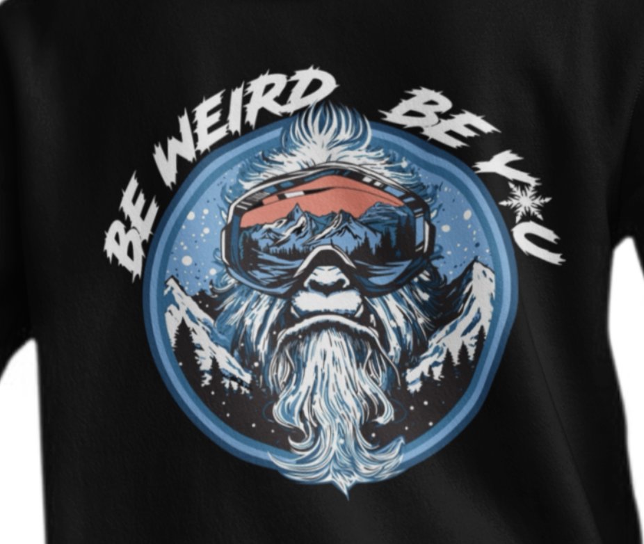 Abominable Snowman Hoodie Hoodie Weirdo4Life 