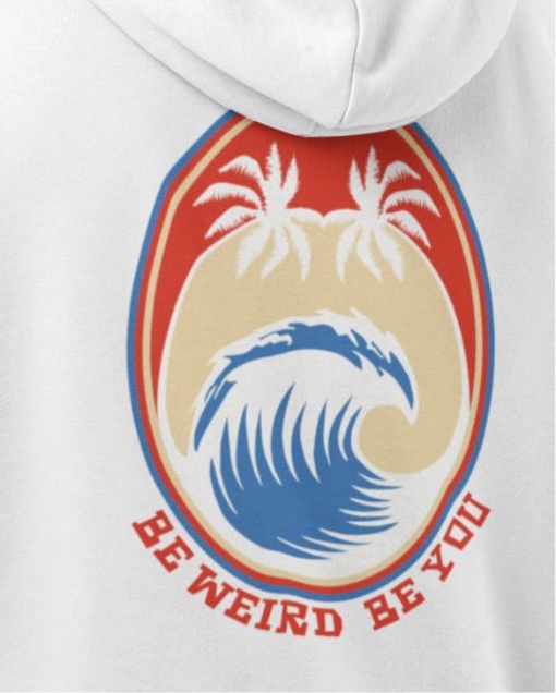 Nazaré Big Wave Surfing Hoodie Hoodie Weirdo4Life 