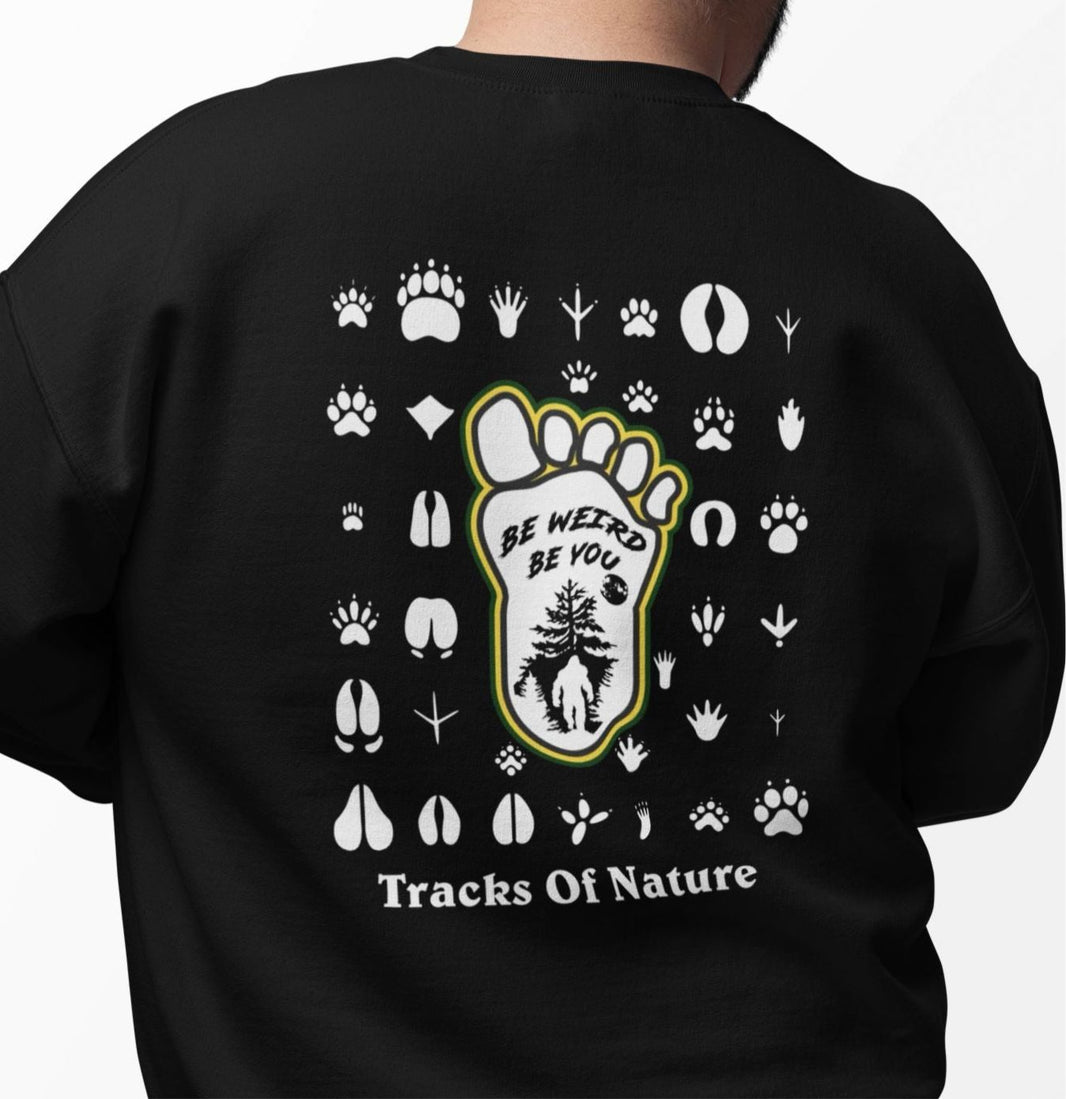 Bigfoot Tracks Hoodie Weirdo4Life 