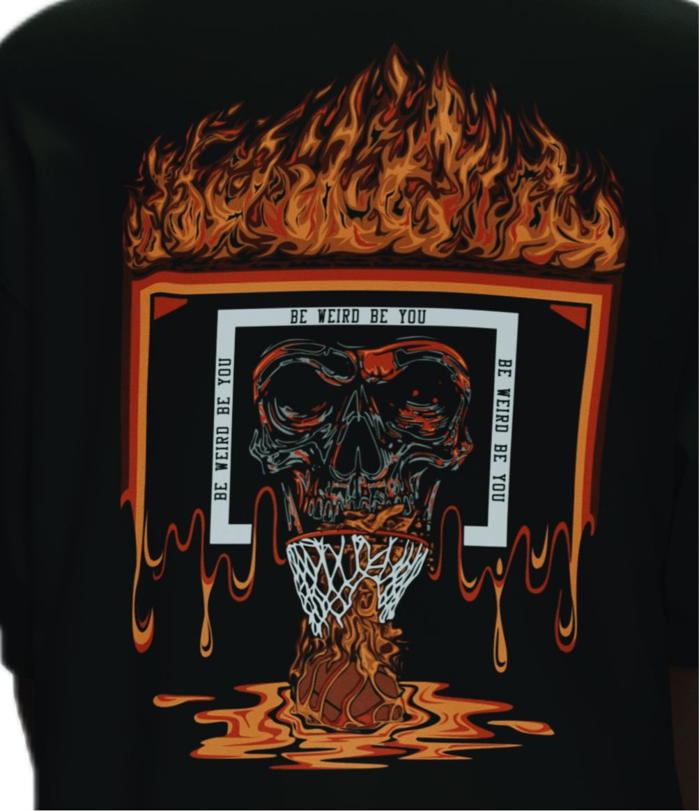 Basketball Drip T-shirt Weirdo4Life 