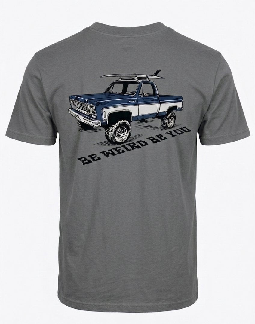 Surf Truck T-shirt Weirdo4Life Smoke Gray S 