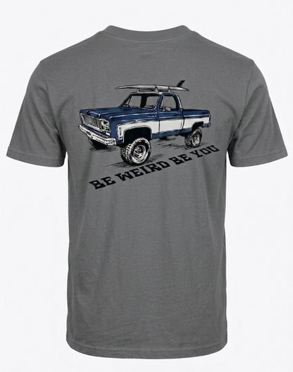 Surf Truck T-shirt Weirdo4Life Smoke Gray S 