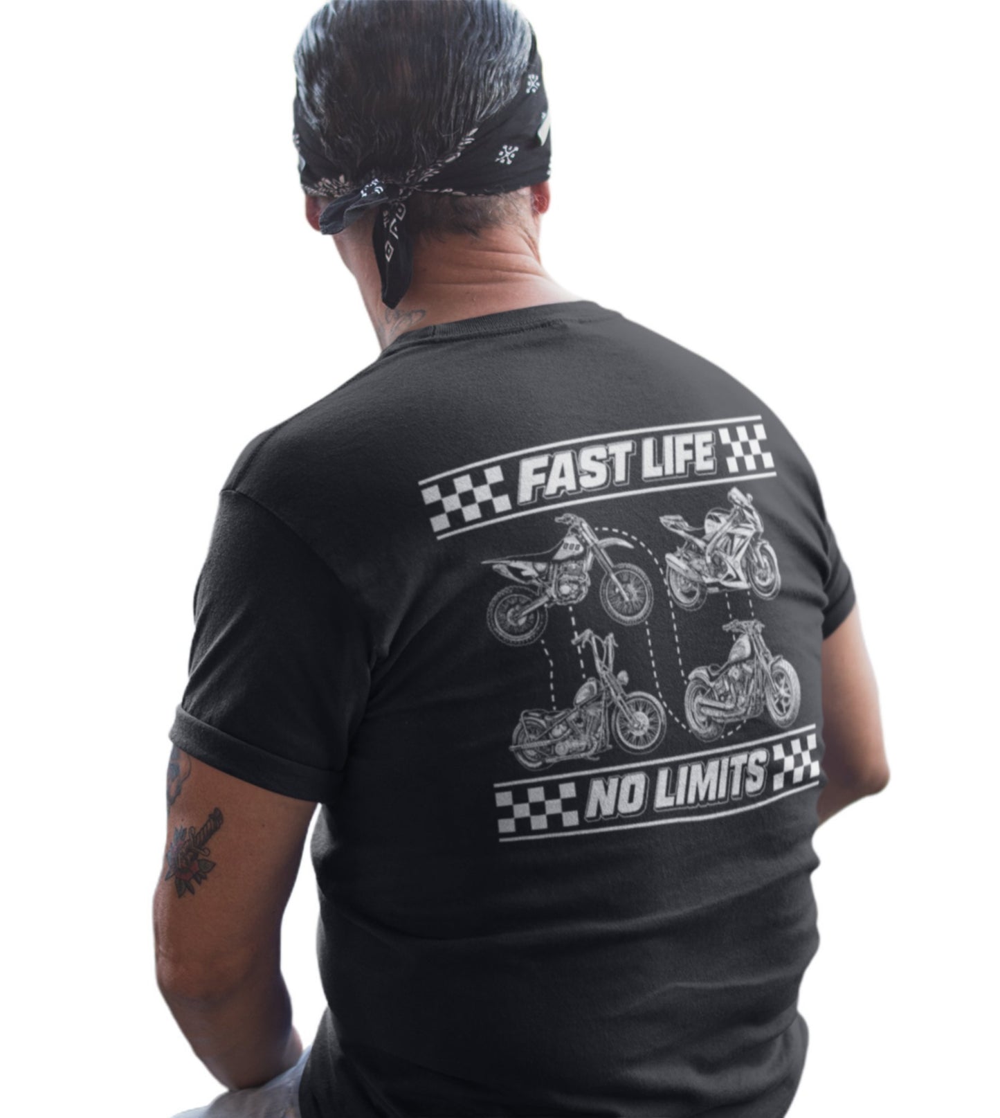 Fast Life - No Limits T-Shirt Weirdo4Life Black S 