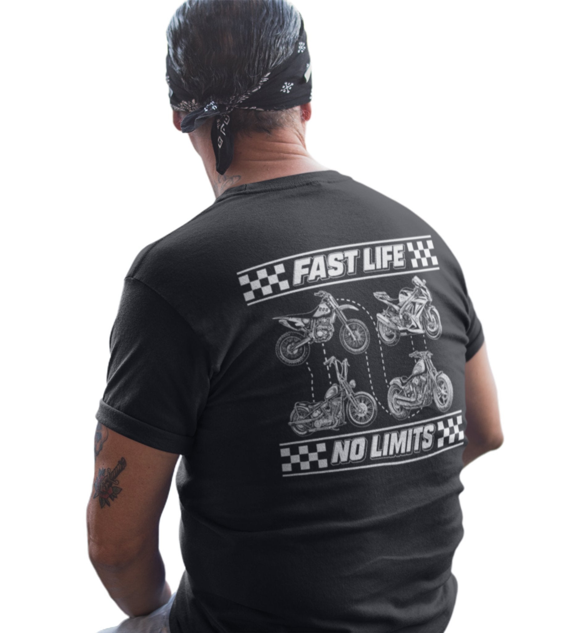 Fast Life - No Limits T-Shirt Weirdo4Life Black S 