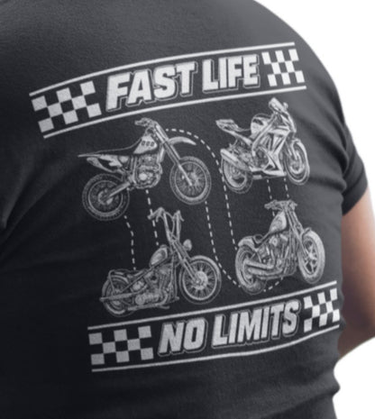 Fast Life - No Limits T-Shirt Weirdo4Life 