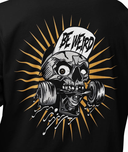Skateboarding Skull T-shirt T-Shirt Weirdo4Life 
