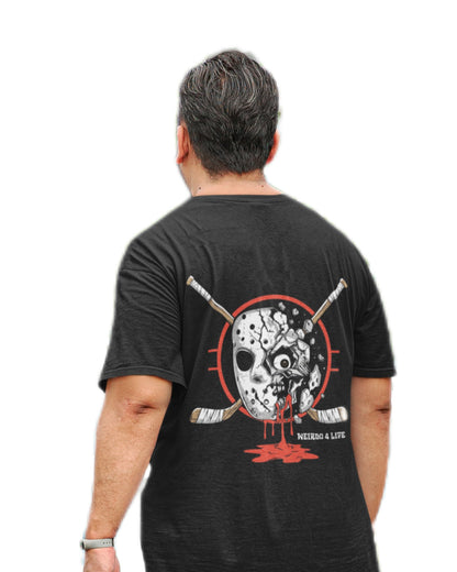 Hockey Skull T-shirt T-Shirt Weirdo4Life 