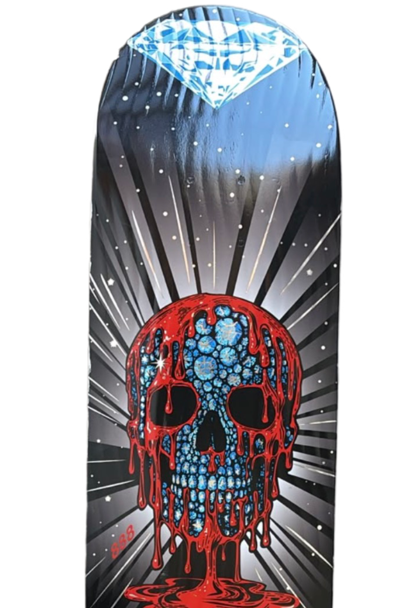 “Blood Diamond” Skateboard by 888
