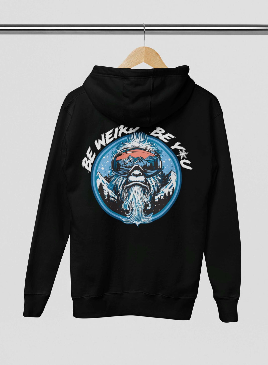 Abominable Snowboarding Hoodie - Weirdo 4 Life Hoodie Weirdo4Life Small Black 