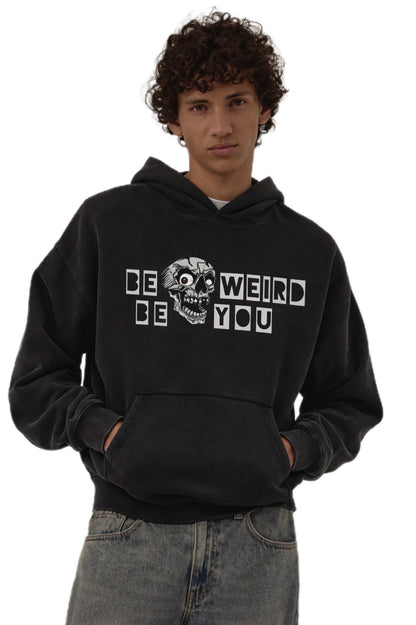 Core - Be Weird Be You Skull Hoodie Hoodie Weirdo4Life 