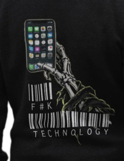 F#K Technology Hoodie Hoodie Weirdo4Life 