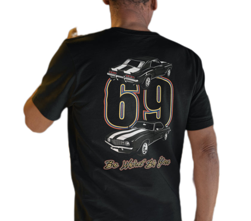 69 Camaro T-shirt T-Shirt Weirdo4Life 