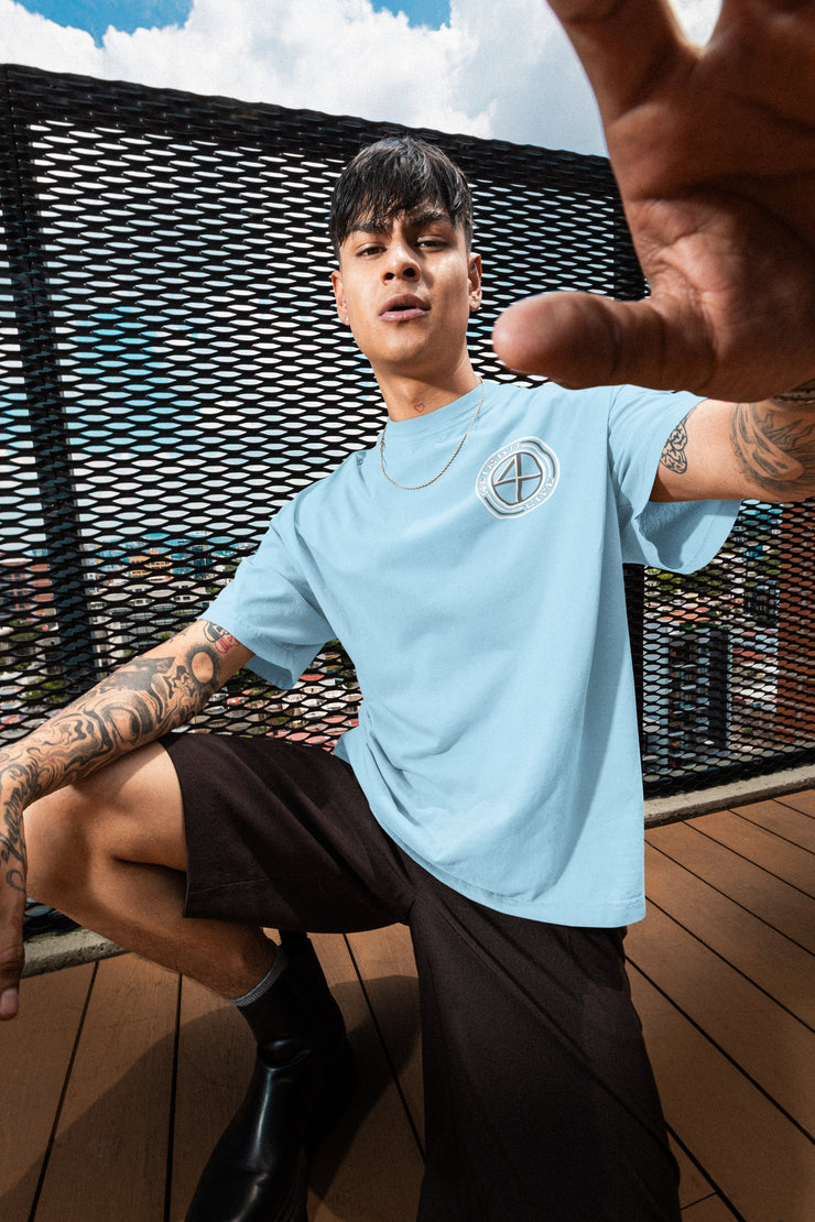 The Core Tee T-Shirt Weirdo4Life Dusty Blue S 