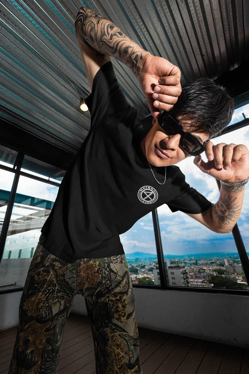 The Core Tee T-Shirt Weirdo4Life Black S 