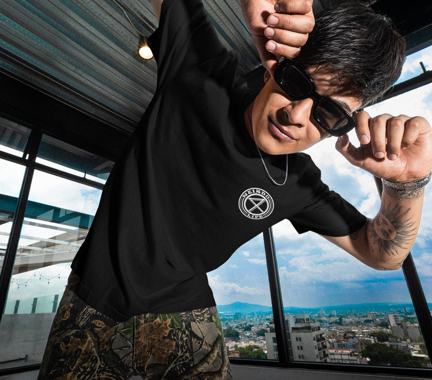 The Core Tee T-Shirt Weirdo4Life Black S 