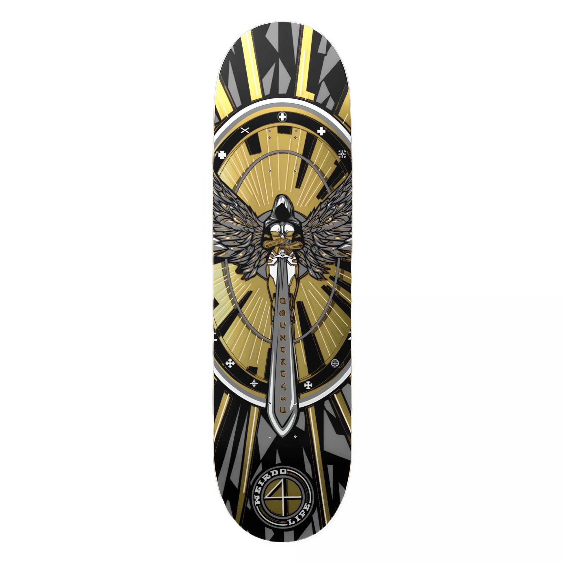 “Soldier of God” Skateboard by 888 Weirdo4Life 