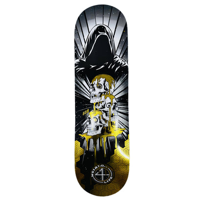 “Grim Skull” Skateboard by 888 Weirdo4Life 