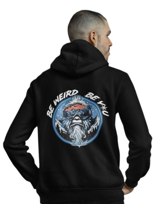 Abominable Snowman Hoodie Hoodie Weirdo4Life 