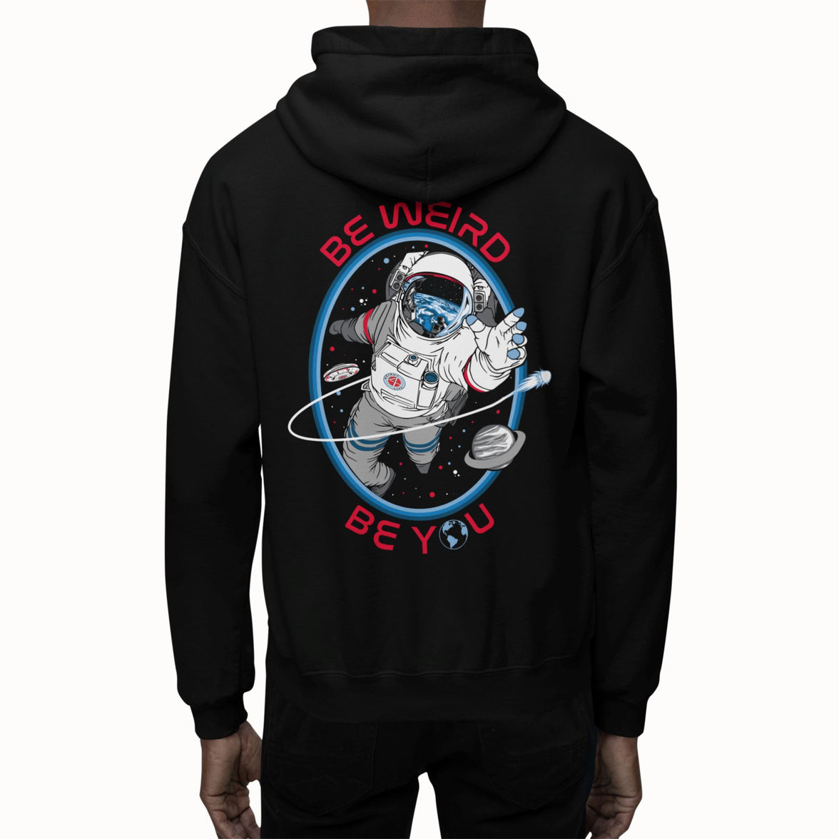 Space Explorer Hoodie - Weirdo 4 Life Hoodie Weirdo4Life 