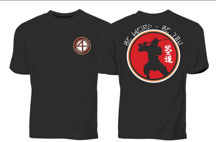 Weirdo 4 Life - Samauri Fighting Stance T-shirt