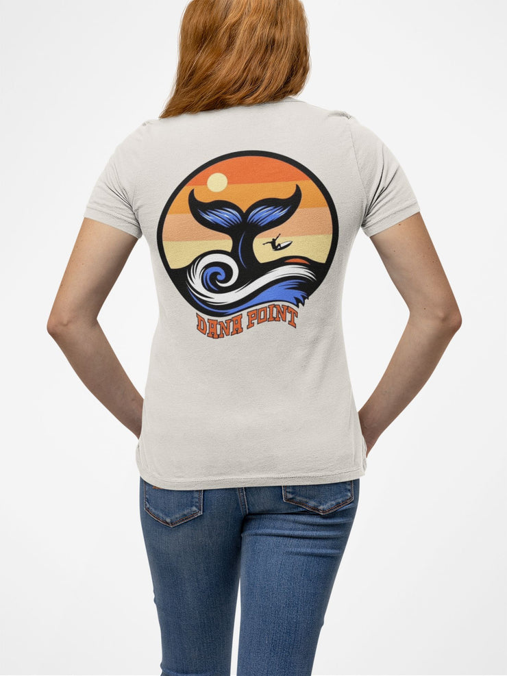 **HOT DROP** Whale Fin - Dana Point T-shirt T-Shirt Weirdo4Life Natural S 