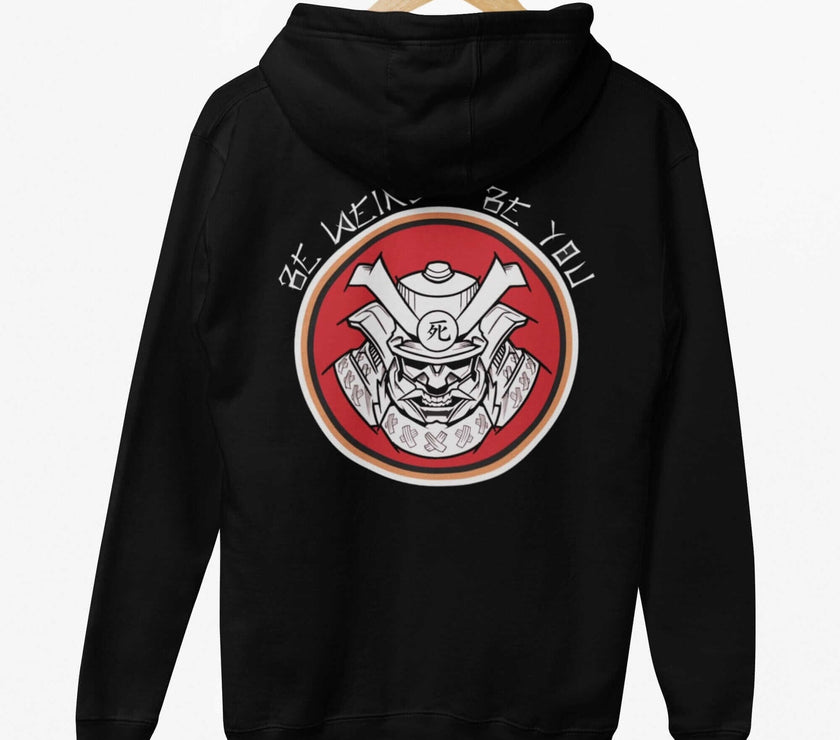 Samurai Warrior Hoodie - Weirdo 4 Life Hoodie Weirdo4Life 