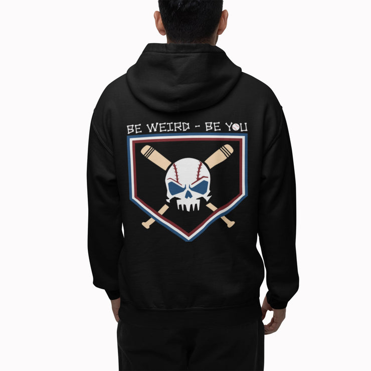 Baseball Hoodie Hoodie Weirdo4Life 