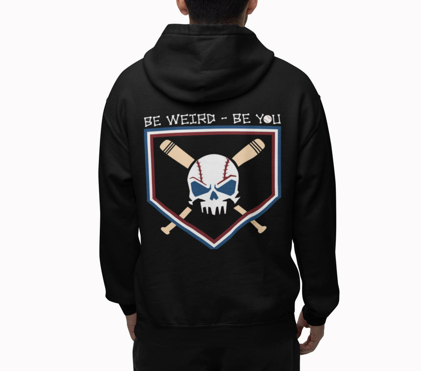 Baseball Skull Hoodie