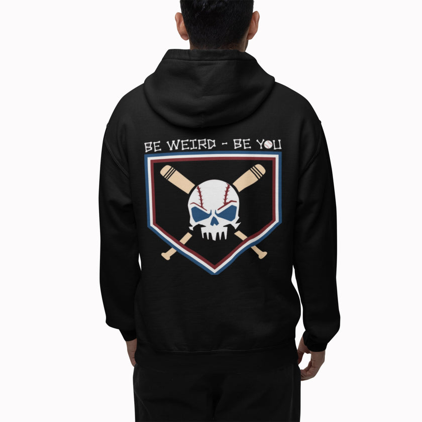 Baseball Skull Hoodie