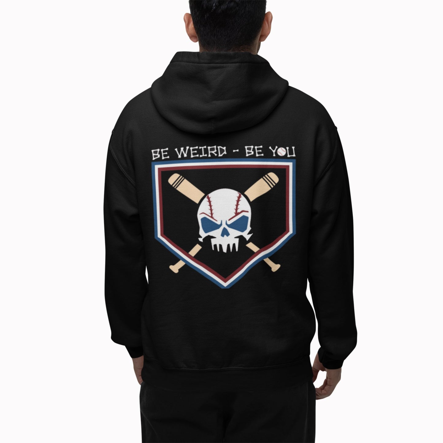Baseball Skull Hoodie
