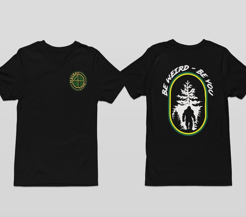 Sasquatch T-shirt - Weirdo 4 Life - Nature T-Shirt Weirdo4Life 